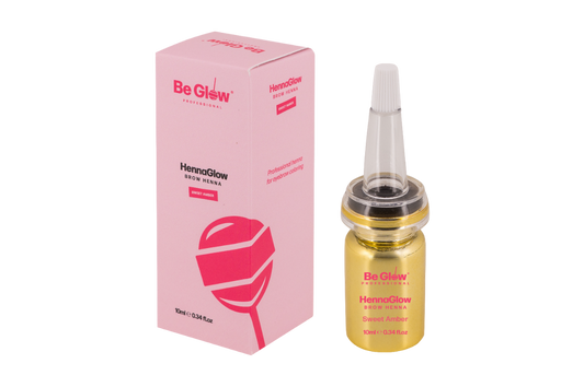 BROW HENNA Professional henna for eyebrow coloring Sweet Amber, 10 ml