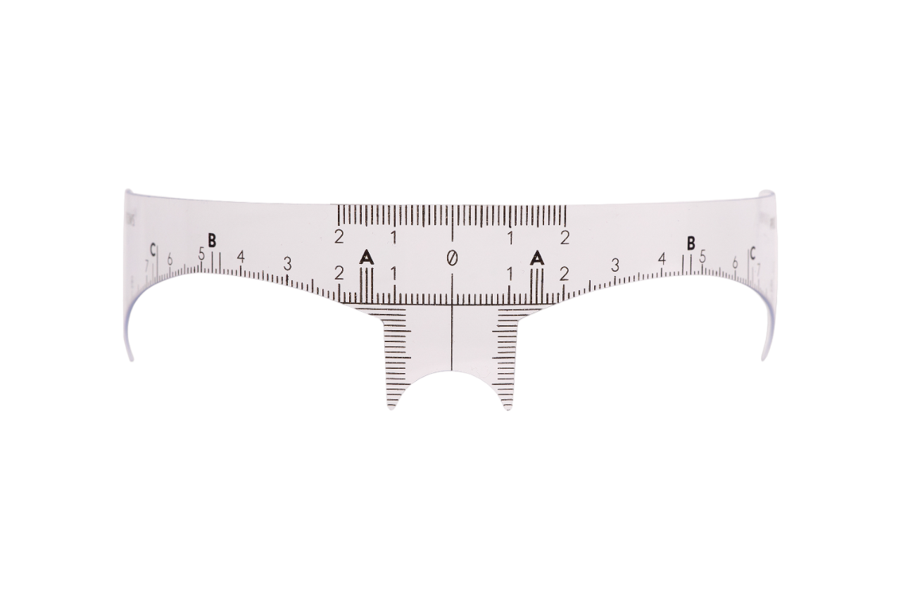 PROFESSIONAL RULER Eyebrow mapping ruler